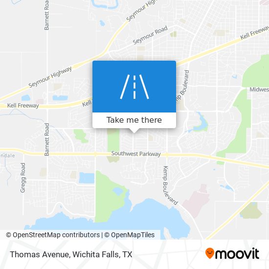 Thomas Avenue map