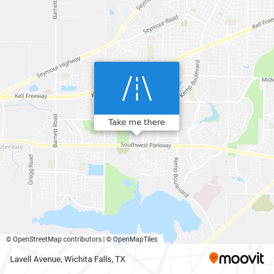 Lavell Avenue map