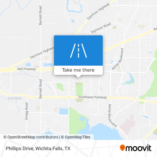 Phillips Drive map