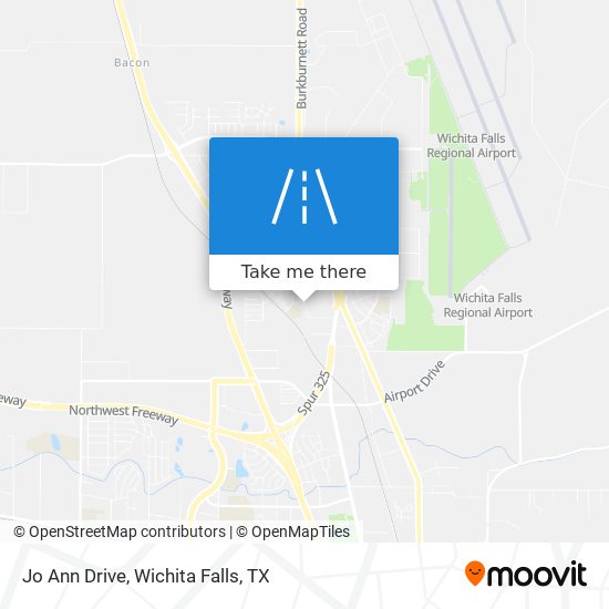 Jo Ann Drive map