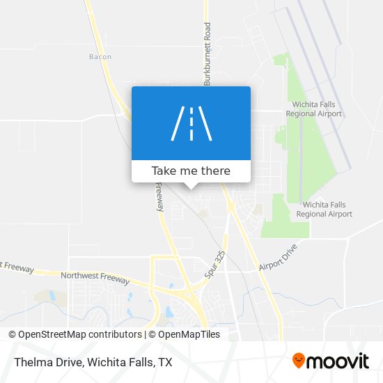 Thelma Drive map