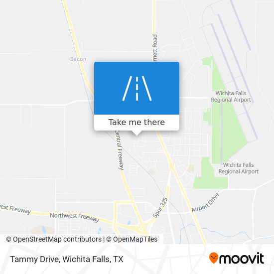 Tammy Drive map