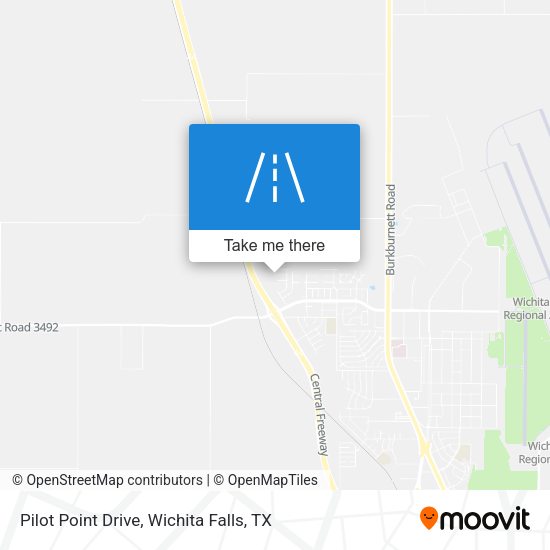 Pilot Point Drive map