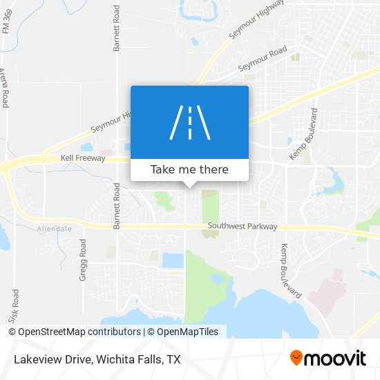 Mapa de Lakeview Drive