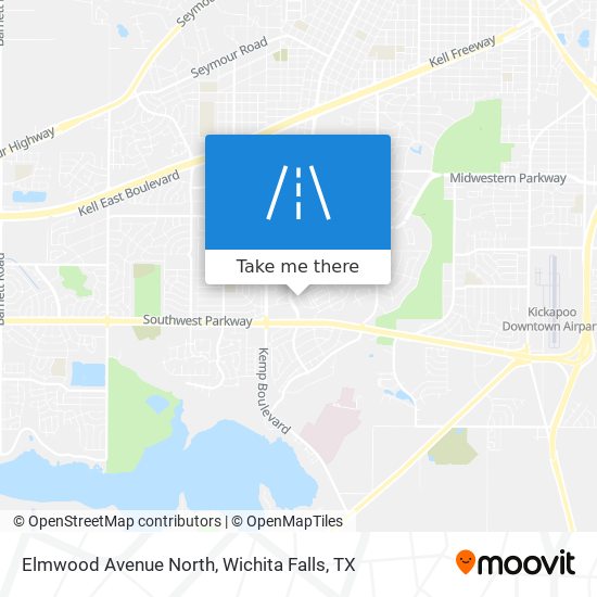 Mapa de Elmwood Avenue North