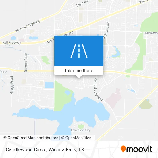 Candlewood Circle map