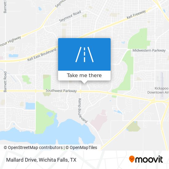 Mapa de Mallard Drive