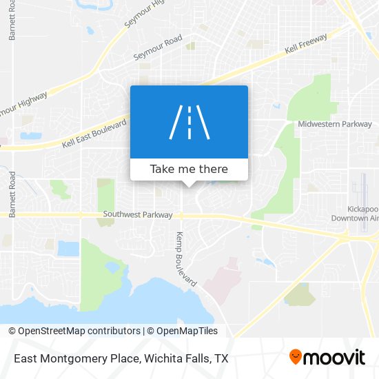 East Montgomery Place map