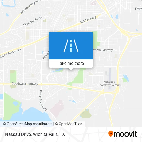 Mapa de Nassau Drive