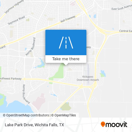 Lake Park Drive map