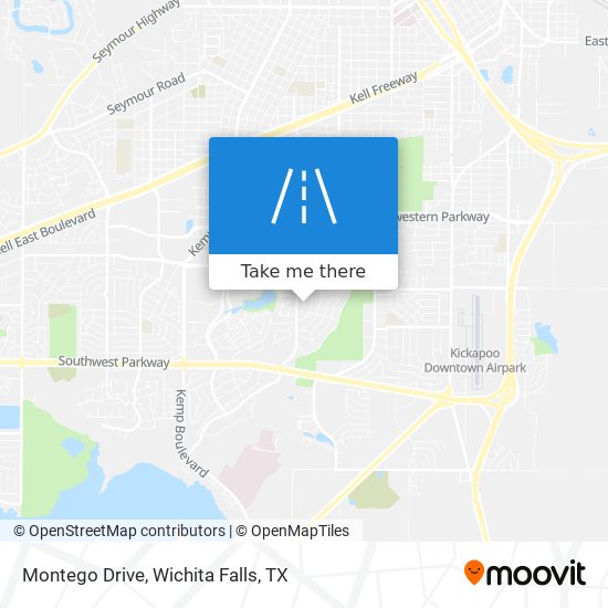 Montego Drive map