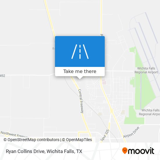 Ryan Collins Drive map