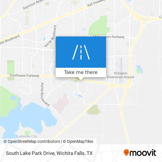 Mapa de South Lake Park Drive