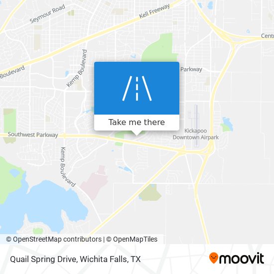 Quail Spring Drive map