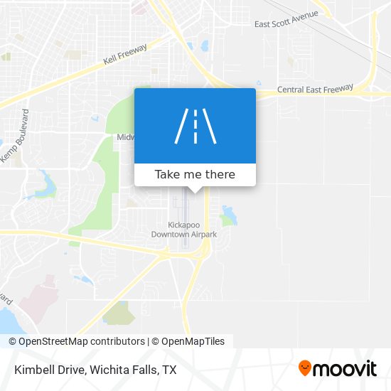Kimbell Drive map