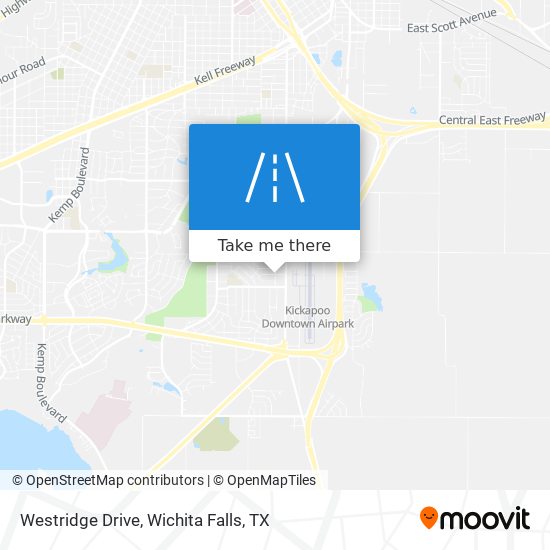 Westridge Drive map