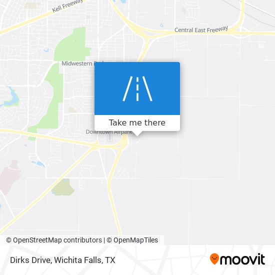 Dirks Drive map