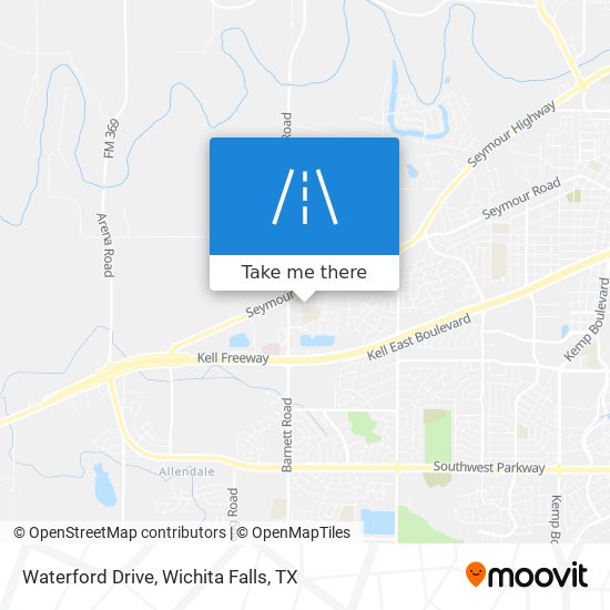 Waterford Drive map