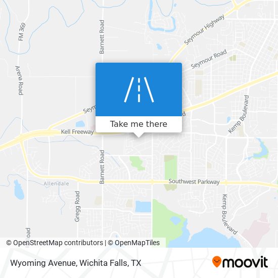 Wyoming Avenue map