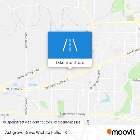 Ashgrove Drive map