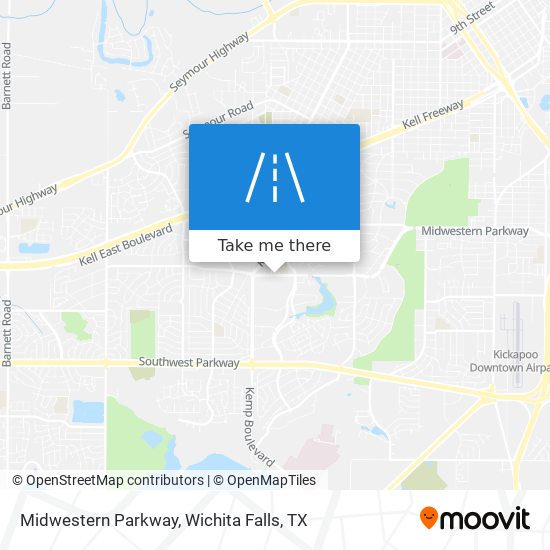 Midwestern Parkway map
