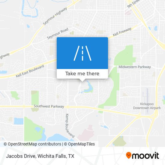 Jacobs Drive map
