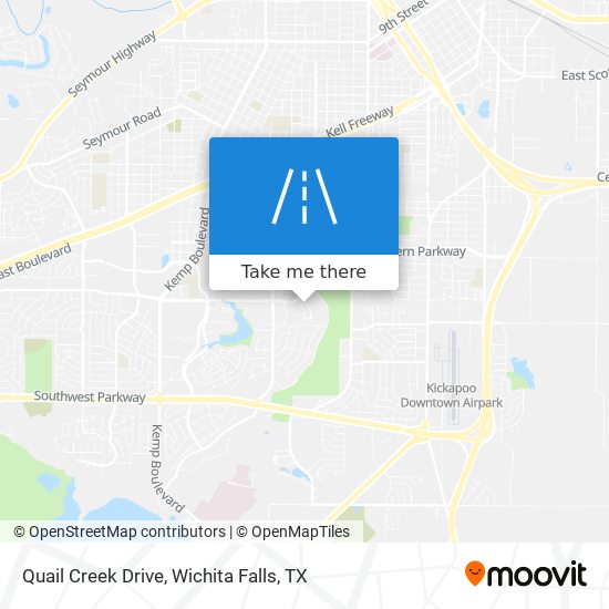 Quail Creek Drive map