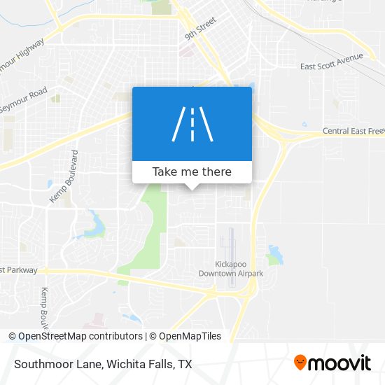 Southmoor Lane map