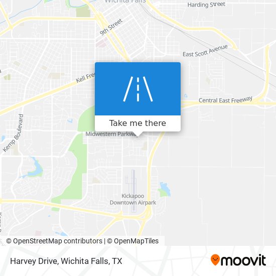 Harvey Drive map