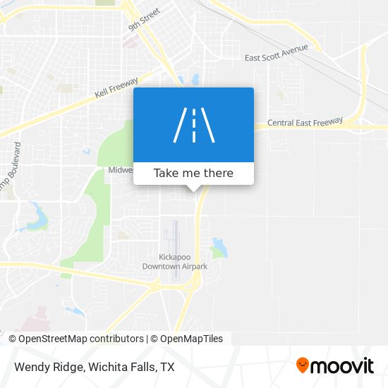 Mapa de Wendy Ridge