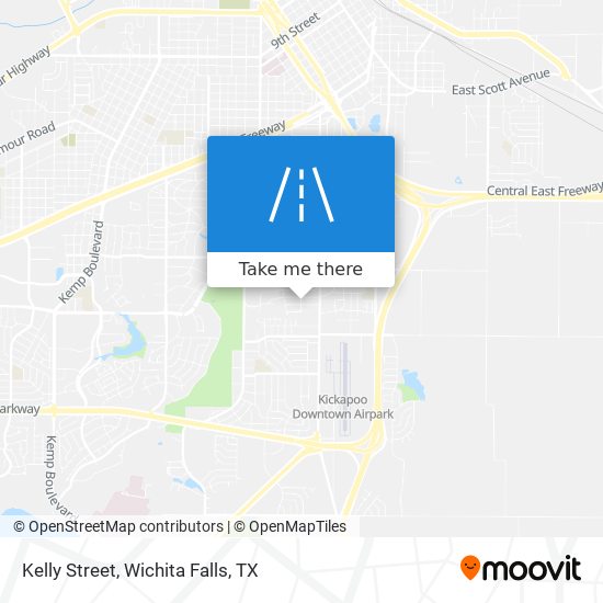 Kelly Street map