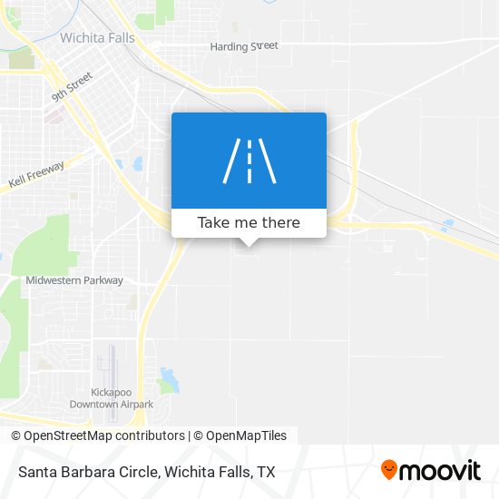 Santa Barbara Circle map