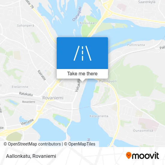 Aallonkatu Street map