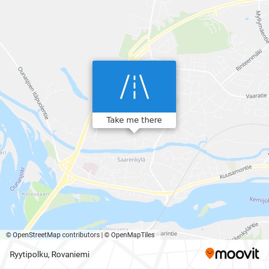 How to get to Ryytipolku in Rovaniemen Mlk by Bus?