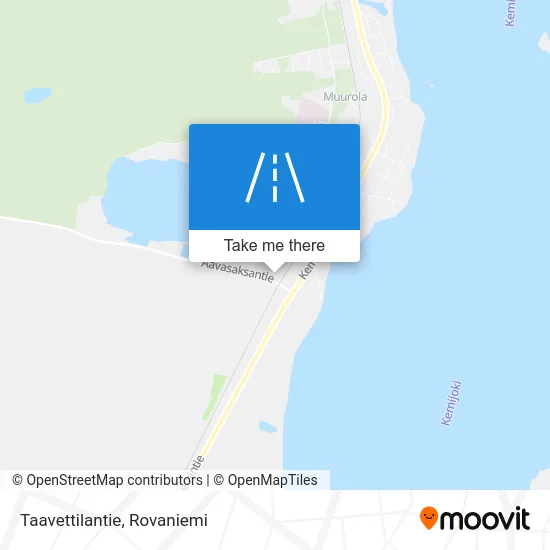 Taavettila Road map