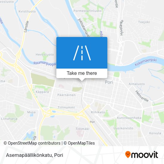 Asemapäällikönkatu map