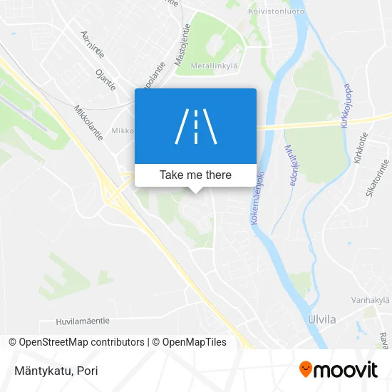 Mäntykatu map