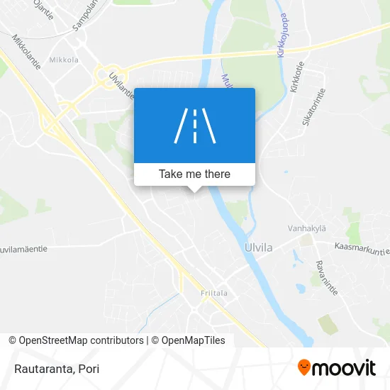Rautaranta map
