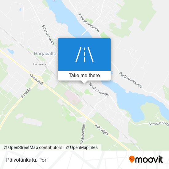 Päivölänkatu map