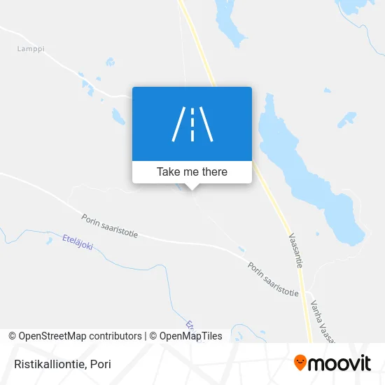 Ristikallio Road map