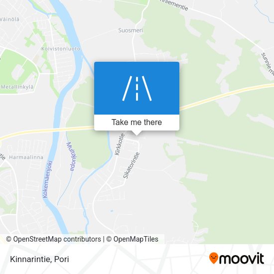 Kinnarintie map