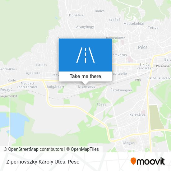 Zipernovszky Károly Utca map