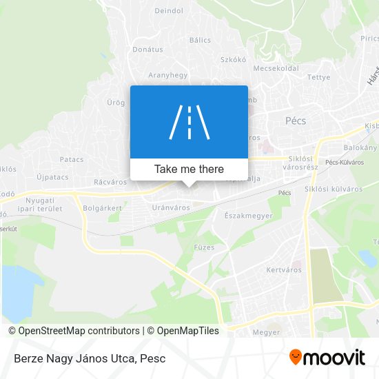 Berze Nagy János Utca map