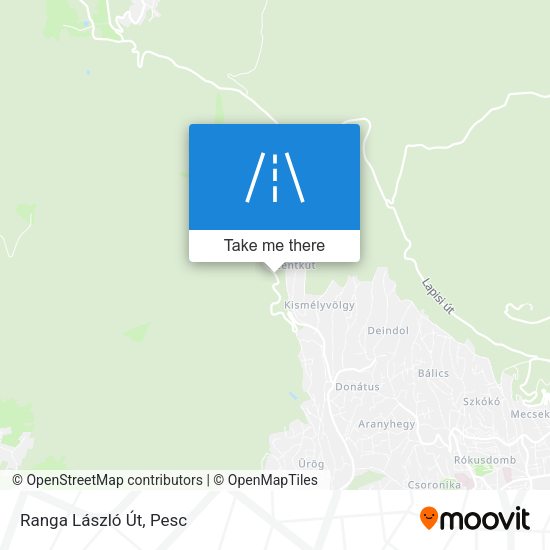 Ranga László Út map