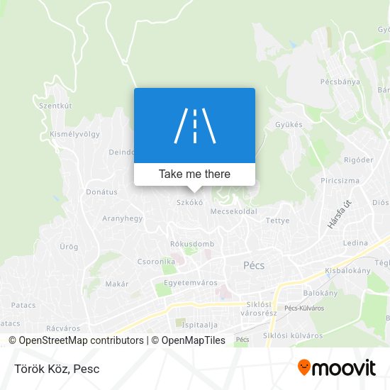 Török Köz map