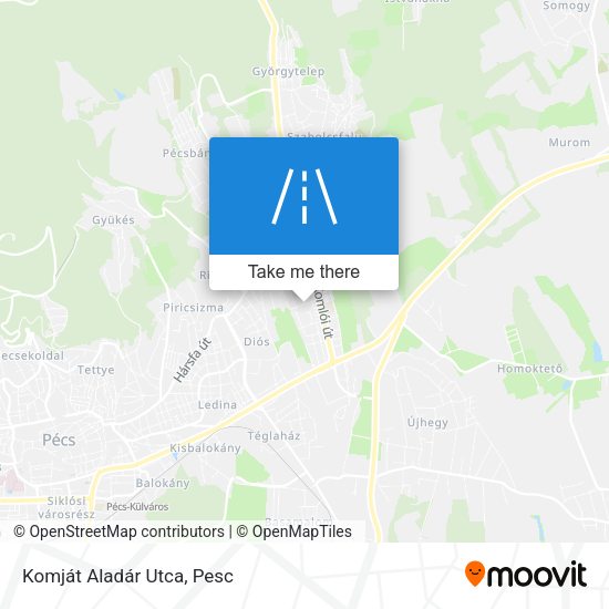 Komját Aladár Utca map