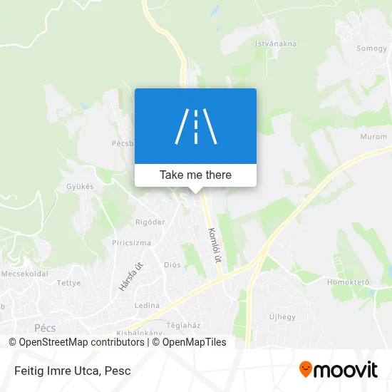 Feitig Imre Utca map