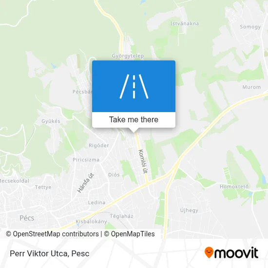 Perr Viktor Utca map