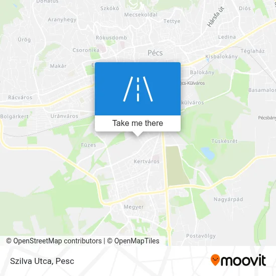Szilva Utca map