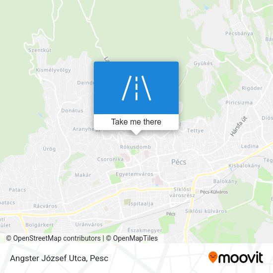 Angster József Utca map